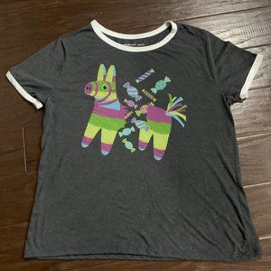 New Without Tags Playful, Colorful Weekend Soul for Target Pinata Sleep T-Shirt